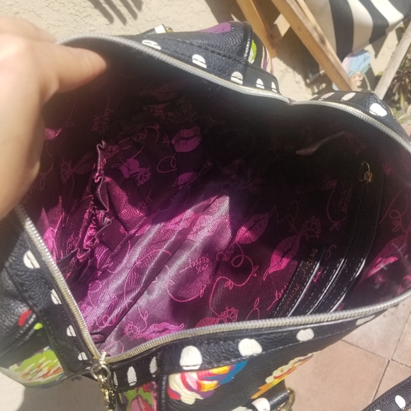 Betsey Johnson Floral Handbag - Picture 5 of 5